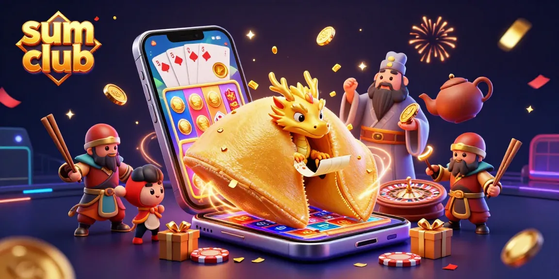 Engage in thrilling gameplay at sum club with magical dragons and golden fortunes amidst dynamic casino elements.