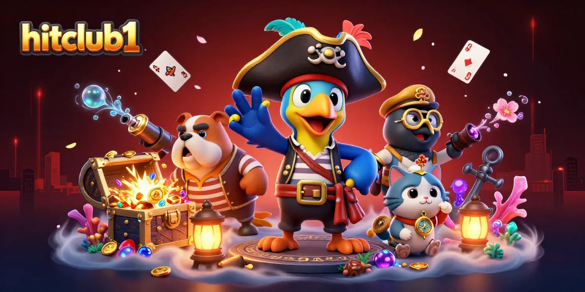Engage with hitclub1's thrilling games featuring pirate-themed adventures filled with treasure and excitement.
